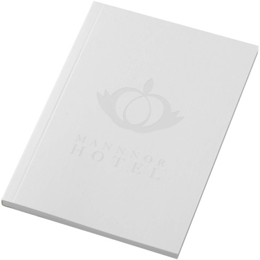 Logo trade promotional merchandise image of: Novella Austen A6 soft cover notebook - 50 sheets