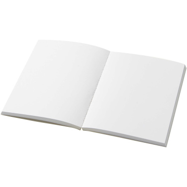 Logo trade promotional items picture of: Novella Austen A6 recycled soft cover notebook - 100 sheets
