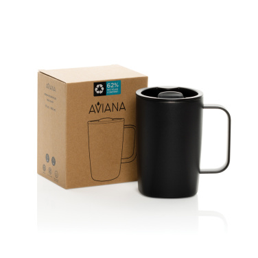 Logo trade promotional products picture of: Aviana™ Rowan RCS Recycled Mug 450 ML