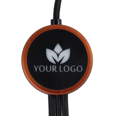 Logotrade promotional merchandise picture of: Cable 3in1 with illuminated logo - LH-ZM04