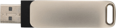 Logo trade promotional gifts image of: Metal USB stick