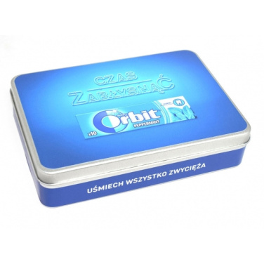 Logotrade promotional merchandise picture of: Metal box 18x12,6x4 cm