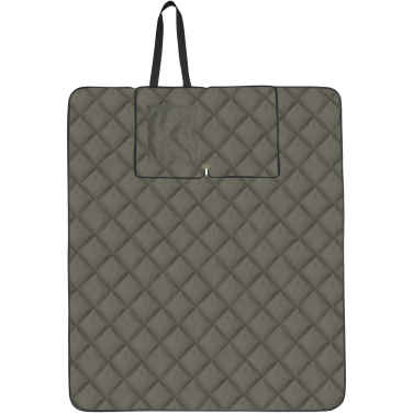 Logotrade promotional giveaway image of: Clary GRS recycled polyester picnic blanket