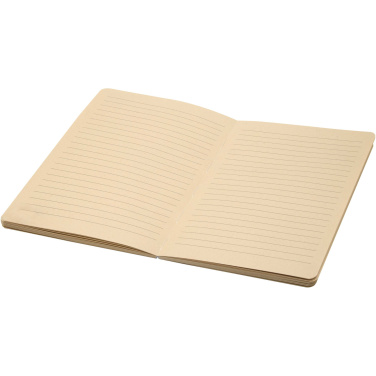 Logo trade promotional products picture of: Liliana A5 sugarcane and RPET soft cover notebook