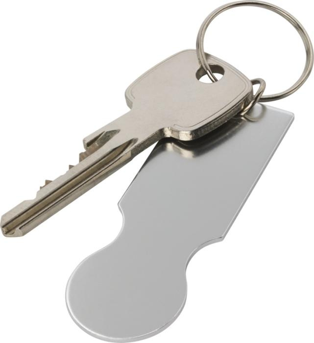 Logotrade promotional items photo of: Rhea shopping cart keyring