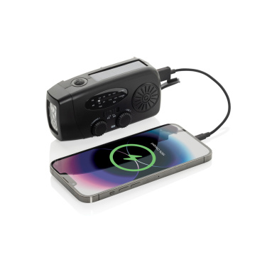 Logotrade corporate gift picture of: RescueWave RCS recycled plastic emergency radio