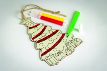 Logo trade promotional gift photo of: Christmas tree ornament