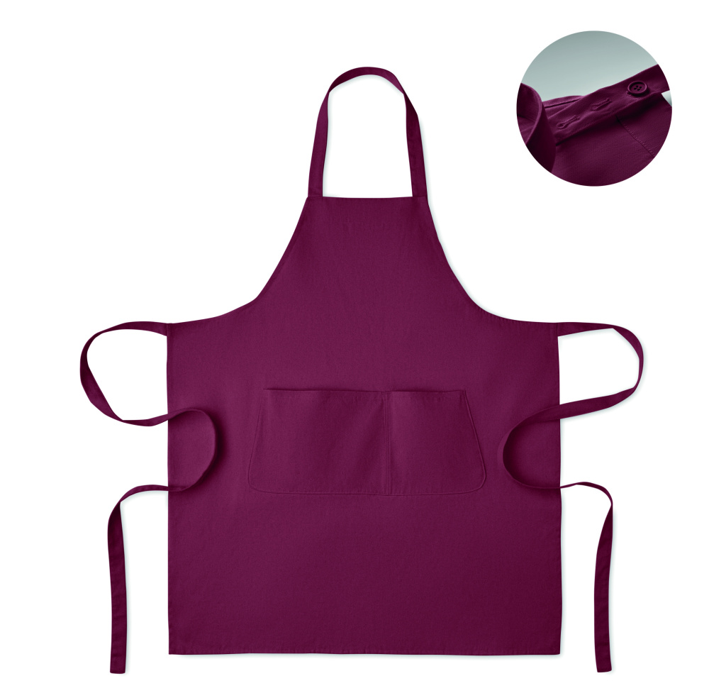 Logotrade promotional product picture of: Organic cotton apron 240 gr/m²