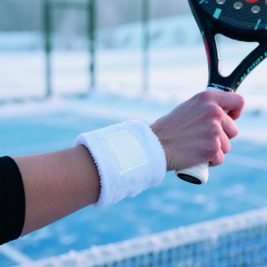 Logo trade promotional items picture of: Wristband in polycotton