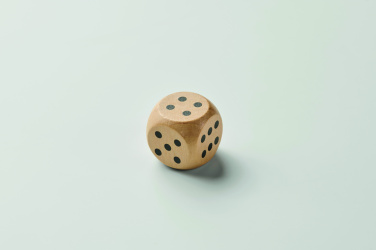 Logotrade promotional giveaways photo of: Schima wooden dice 3cm dia