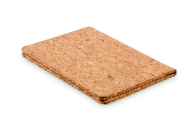 Logo trade business gifts image of: Cork passport holder