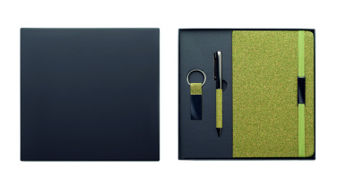 Logo trade promotional giveaways image of: 3 piece gift set in box