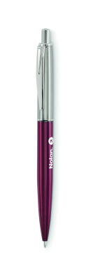 Logo trade promotional product photo of: Push button pen in box