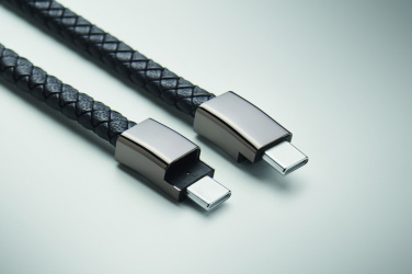 Logotrade corporate gift image of: Braided bracelet cable type-C