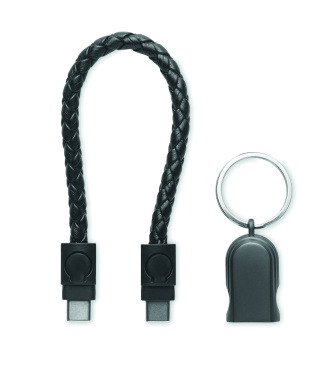 Logotrade promotional giveaways photo of: Key ring loop cable type-C