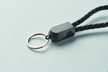 Logo trade promotional giveaways picture of: Key ring loop cable type-C