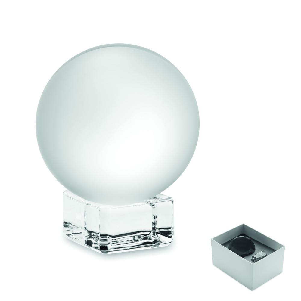 Logotrade promotional items photo of: Glass round award