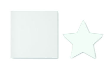 Logo trade corporate gifts image of: Glass star award