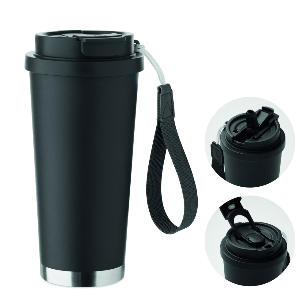 Logotrade advertising product image of: Double wall tumbler 500ml