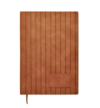 Logotrade promotional gift picture of: A5 notebook in smokey PU