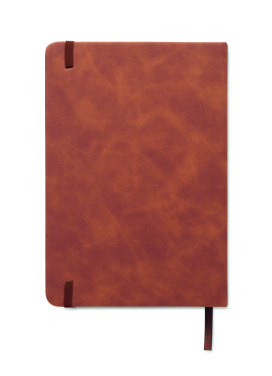 Logotrade promotional item image of: A5 smokey PU notebook