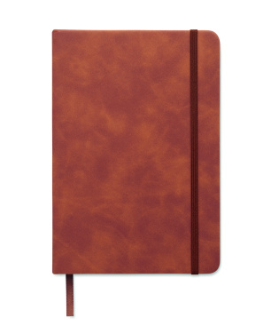 Logotrade promotional product picture of: A5 smokey PU notebook