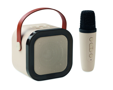 Logo trade promotional merchandise photo of: Karaoke set speaker