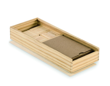 Logotrade promotional merchandise photo of: Domino and cards set