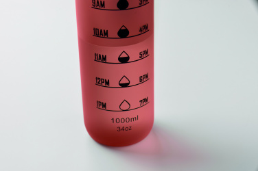 Logo trade corporate gift photo of: Sports water bottle RPET 1L