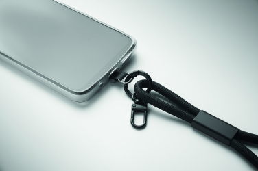 Logo trade corporate gift photo of: Charging phone wrist strap 60W