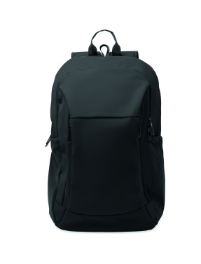 Logo trade promotional product photo of: 15" soft PU laptop backpack