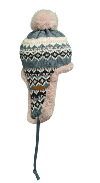 Logotrade corporate gift picture of: Knitted beanie with ear flap