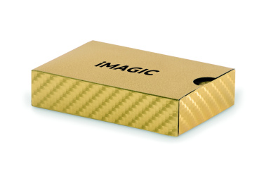 Logo trade business gifts image of: Waterproof playing cards