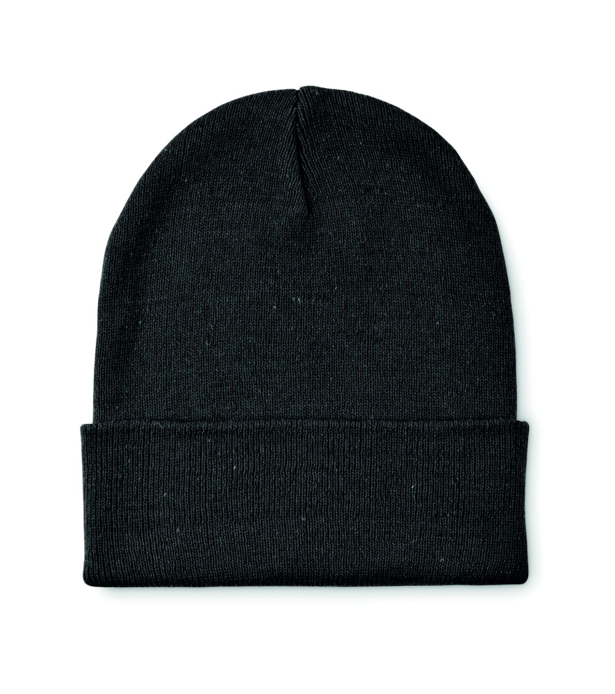 Logotrade corporate gift picture of: Knitted beanie with cuff