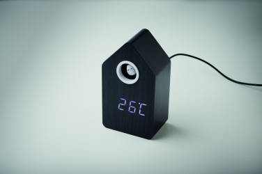 Logotrade promotional gift picture of: MDF cuckoo alarm clock