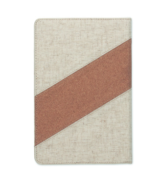 Logo trade promotional merchandise picture of: A5 notebook with 15W charger