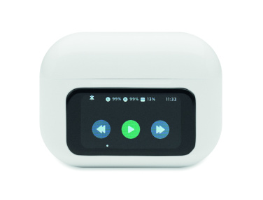 Logo trade promotional giveaways picture of: ABS TWS earbuds