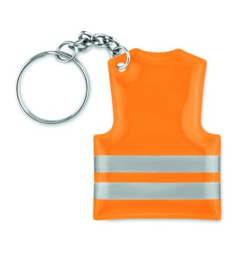 Logo trade promotional items picture of: Key ring with reflecting vest Jekabpils