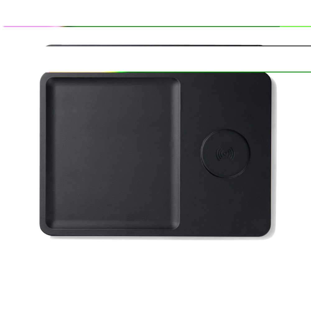 Logo trade promotional gift photo of: VINGA Timo RCS desk charger and accessory tray