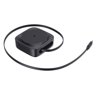 Logotrade corporate gifts photo of: Urban Vitamin Goleta 2-in-1 15W magnetic wireless charger