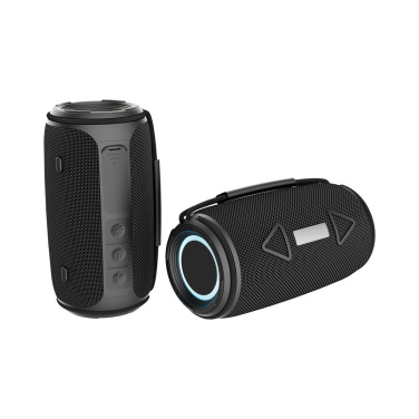 Logotrade promotional gift image of: Prisma RCS recycled plastic IPX 4 waterpoof 16W speaker