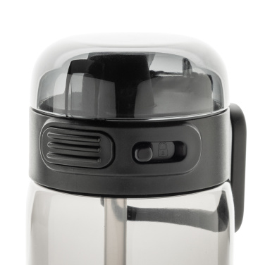 Logotrade promotional item picture of: SipnLock RCS RPET Leakproof sports water bottle 800ML