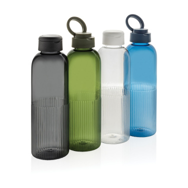 Logo trade corporate gifts image of: Ripple RCS RPET Leakproof water bottle with handle 750ML