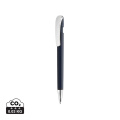 Glide GRS certified R-ABS Metal Clip Pen, navy