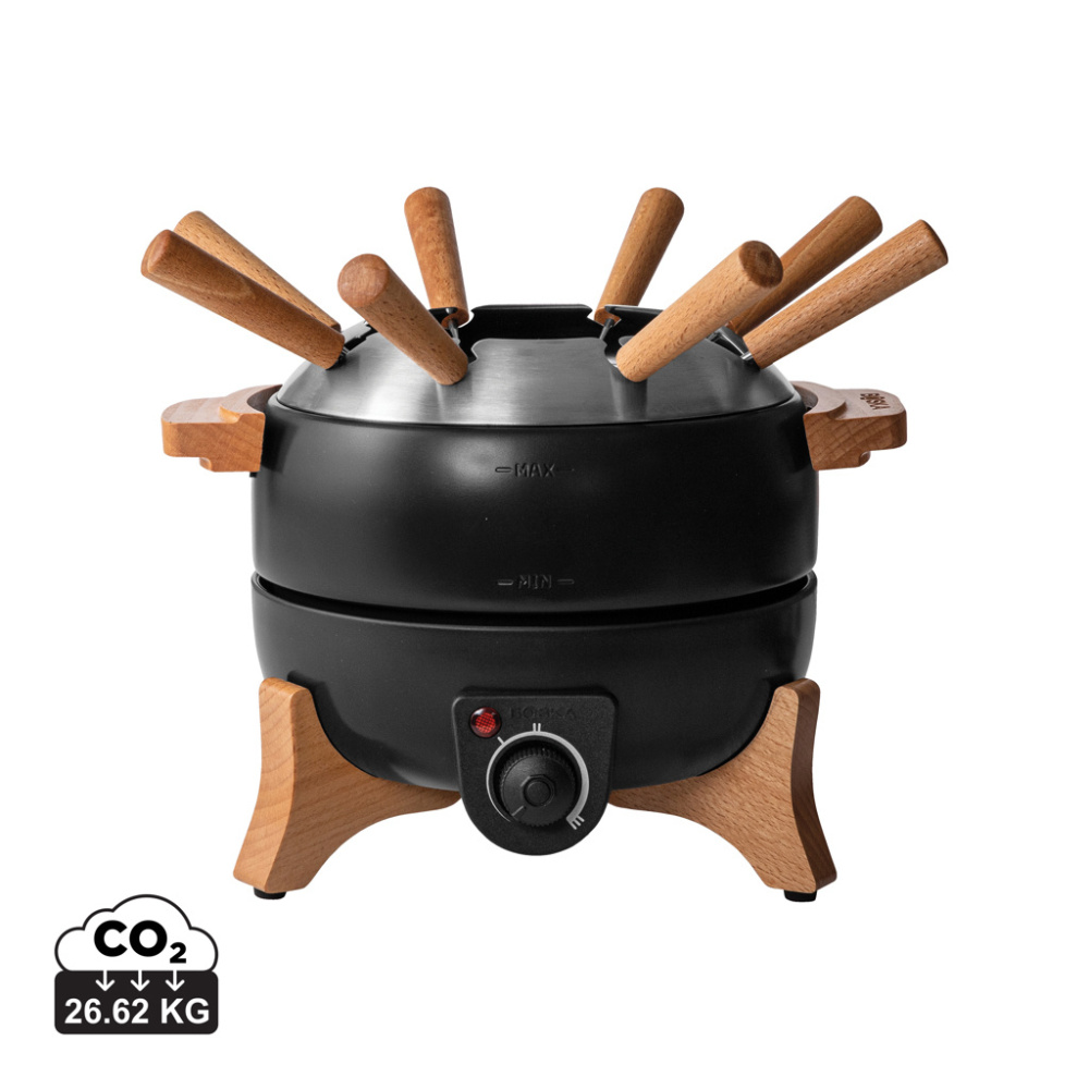 Logo trade corporate gifts image of: BOSKA Electric Party Fondue Set - 2.3L (EU Type F)