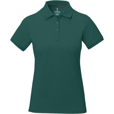 Logo trade promotional giveaways picture of: Calgary short sleeve women's polo