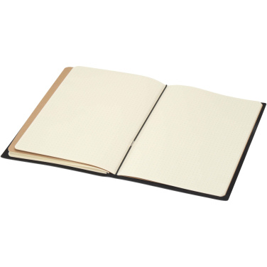 Logo trade promotional giveaways image of: Slyk A5 refillable notebook with two cahiers