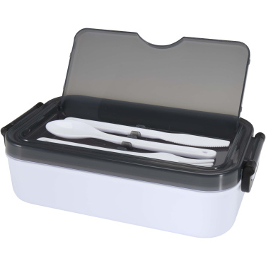 Logo trade promotional items picture of: Snappy lunch box and cutlery set