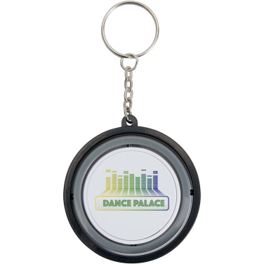 Logo trade promotional merchandise picture of: Spinx recycled plastic gyroscope fidget keychain