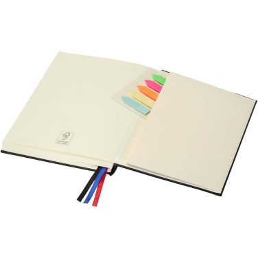 Logo trade advertising product photo of: Alder A5 hard cover notebook